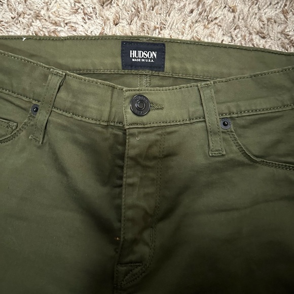 Hudson Green Skinny Pants -27 - Picture 3 of 7